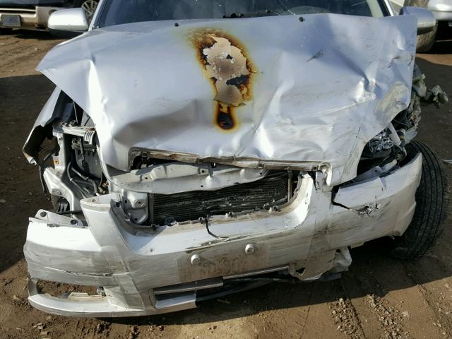 KL1TD56EX9B340802 - 2009 CHEVROLET AVEO LS SILVER photo 7