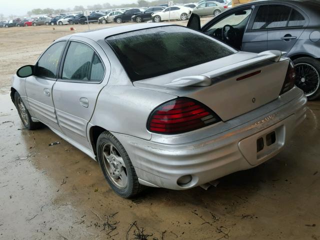 1G2NF52F42C287173 - 2002 PONTIAC GRAND AM S SILVER photo 3