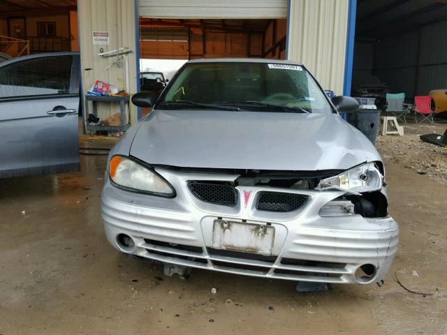 1G2NF52F42C287173 - 2002 PONTIAC GRAND AM S SILVER photo 9