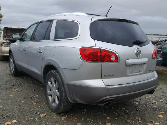 5GALRBED6AJ101499 - 2010 BUICK ENCLAVE CX SILVER photo 3