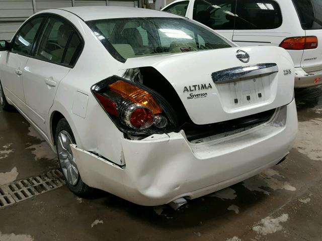 1N4AL2AP7AN437118 - 2010 NISSAN ALTIMA BAS WHITE photo 9