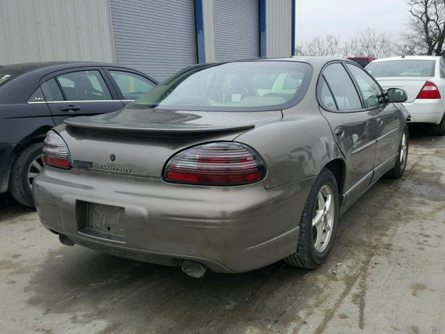 1G2WR5210YF164008 - 2000 PONTIAC GRAND PRIX BROWN photo 4