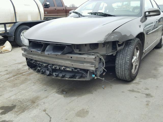 1G2WR5210YF164008 - 2000 PONTIAC GRAND PRIX BROWN photo 9