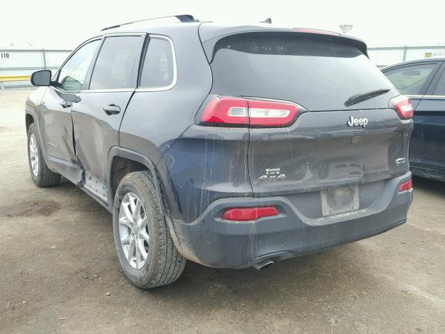 1C4PJMCB5FW715412 - 2015 JEEP CHEROKEE L GRAY photo 3