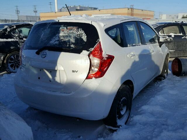 3N1CE2CP2GL388383 - 2016 NISSAN VERSA NOTE WHITE photo 4