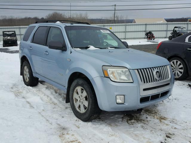 4M2CU91118KJ26472 - 2008 MERCURY MARINER BLUE photo 1