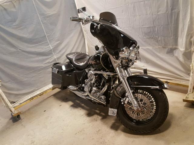 1HD1FDV184Y702181 - 2004 HARLEY-DAVIDSON FLHR BLACK photo 1