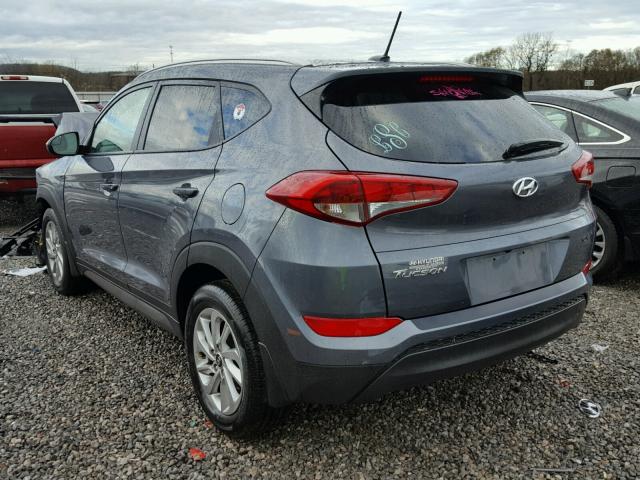 KM8J33A42GU114451 - 2016 HYUNDAI TUCSON LIM GRAY photo 3