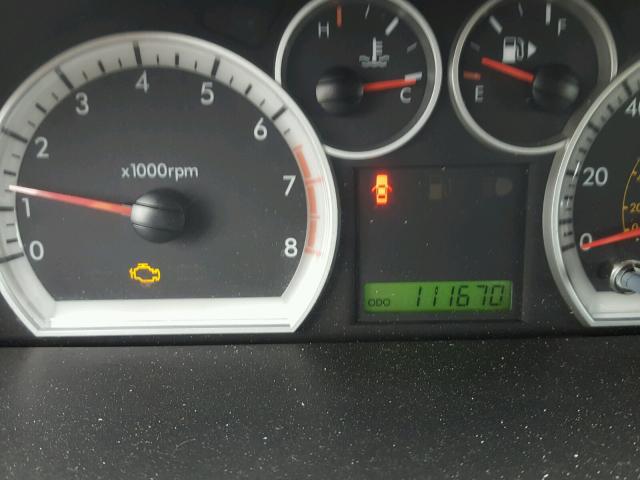 KL1TD56E79B615512 - 2009 CHEVROLET AVEO LS RED photo 8