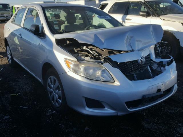 2T1BU4EE0AC353984 - 2010 TOYOTA COROLLA BA SILVER photo 1