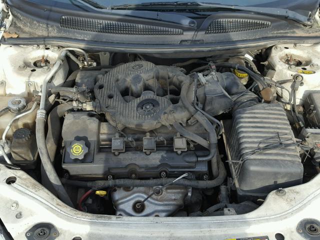 1C3EL56R54N288689 - 2004 CHRYSLER SEBRING LX WHITE photo 7