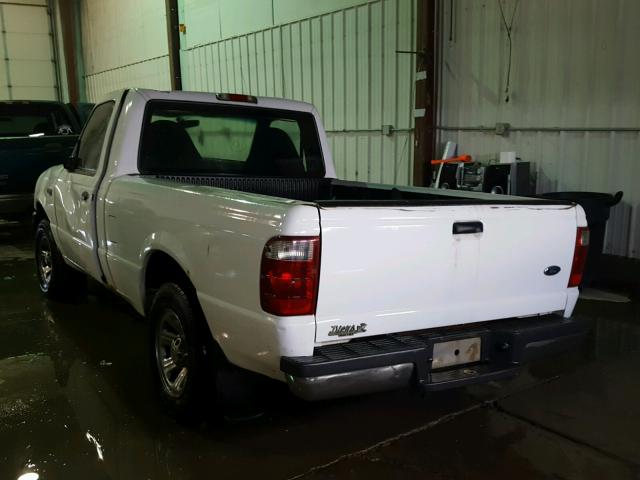 1FTYR10U73TA01473 - 2003 FORD RANGER WHITE photo 3