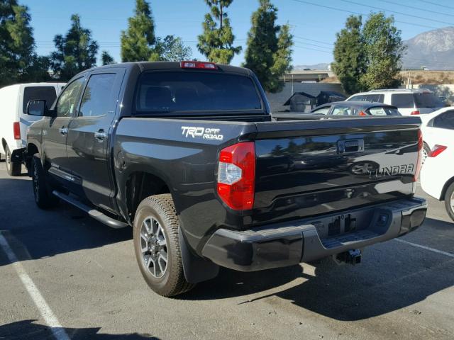 5TFFY5F10JX232753 - 2018 TOYOTA TUNDRA CRE BLACK photo 3