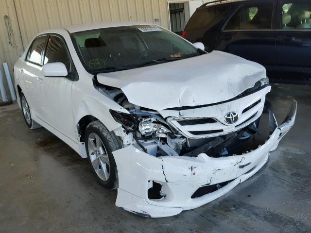 5YFBU4EE8DP155321 - 2013 TOYOTA COROLLA BA WHITE photo 1