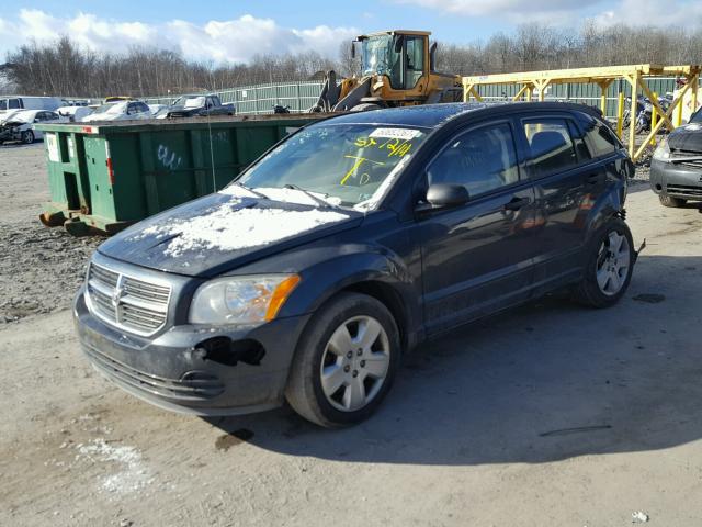 1B3HB48B87D408289 - 2007 DODGE CALIBER SX BLUE photo 2