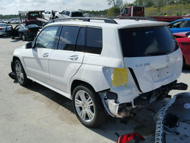 WDCGG5HB5FG347847 - 2015 MERCEDES-BENZ GLK 350 WHITE photo 3