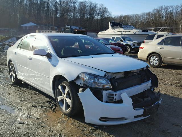 1G1ZC5E13BF394714 - 2011 CHEVROLET MALIBU 1LT WHITE photo 1