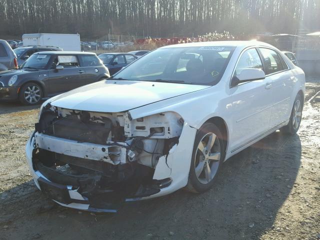 1G1ZC5E13BF394714 - 2011 CHEVROLET MALIBU 1LT WHITE photo 2