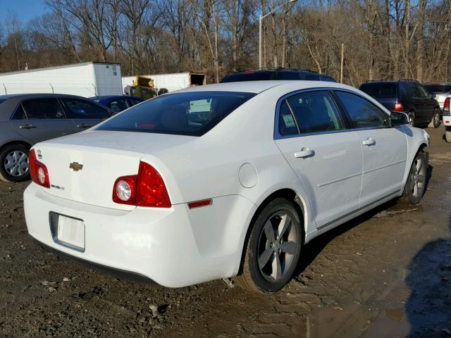 1G1ZC5E13BF394714 - 2011 CHEVROLET MALIBU 1LT WHITE photo 4