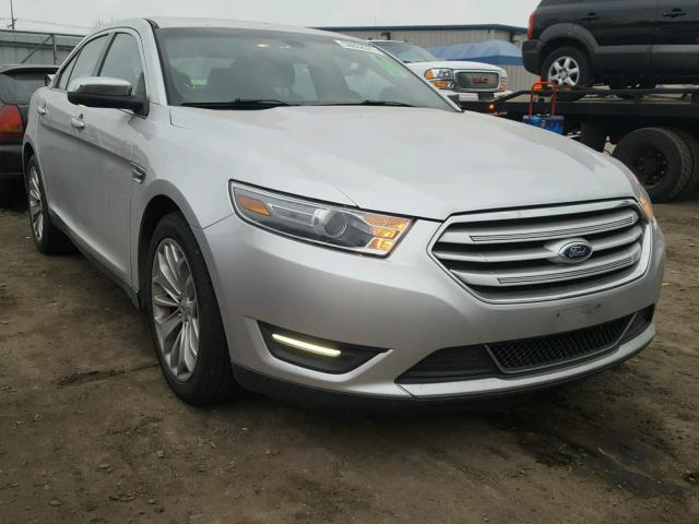 1FAHP2F84DG210191 - 2013 FORD TAURUS LIM SILVER photo 1