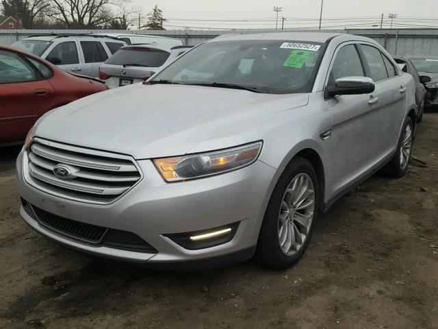 1FAHP2F84DG210191 - 2013 FORD TAURUS LIM SILVER photo 2