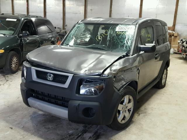 5J6YH28615L017972 - 2005 HONDA ELEMENT EX GRAY photo 2