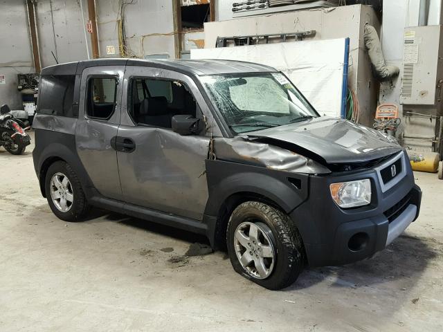 5J6YH28615L017972 - 2005 HONDA ELEMENT EX GRAY photo 9