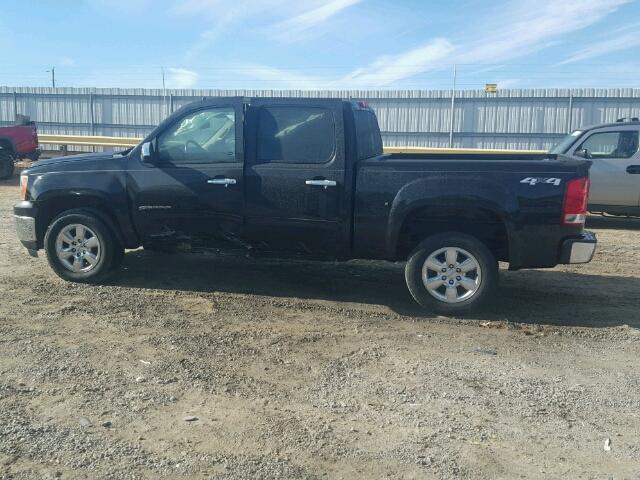 3GTP2VE36BG256702 - 2011 GMC SIERRA K15 BLACK photo 10