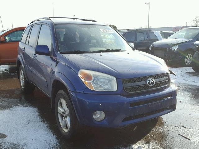 JTEHD20V846011065 - 2004 TOYOTA RAV4 BLUE photo 1