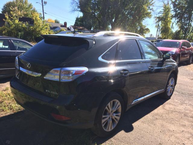 JTJBC1BA2A2021298 - 2010 LEXUS RX 450 BLACK photo 4