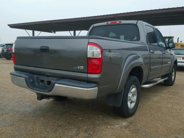 5TBET34146S539320 - 2006 TOYOTA TUNDRA DOU GRAY photo 4