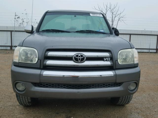 5TBET34146S539320 - 2006 TOYOTA TUNDRA DOU GRAY photo 9