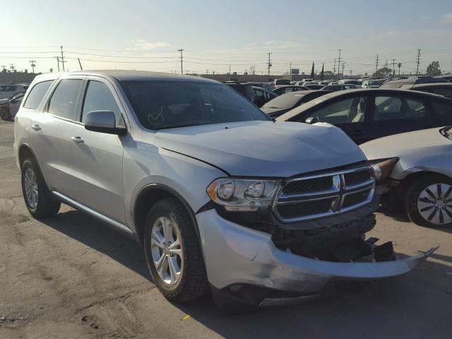 1D4RD2GG4BC618422 - 2011 DODGE DURANGO EX SILVER photo 1