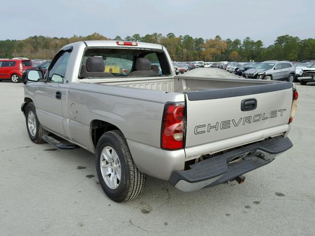 3GCEC14X26G210761 - 2006 CHEVROLET SILVERADO BEIGE photo 3