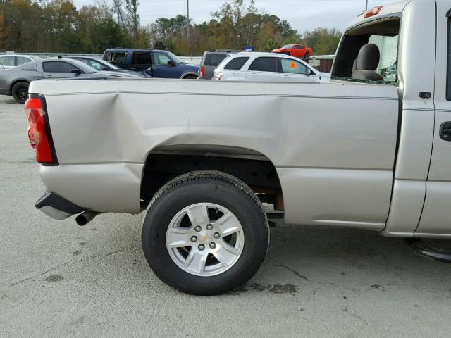 3GCEC14X26G210761 - 2006 CHEVROLET SILVERADO BEIGE photo 6