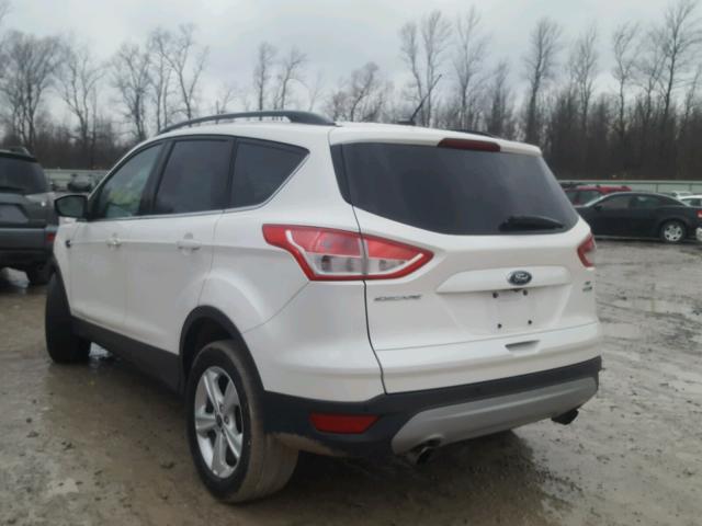 1FMCU9G9XEUB53121 - 2014 FORD ESCAPE SE WHITE photo 3