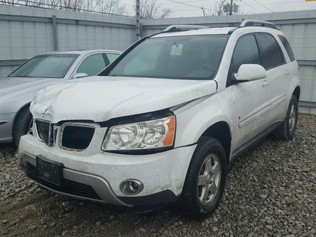 2CKDL33F786046348 - 2008 PONTIAC TORRENT WHITE photo 2