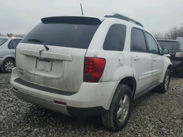 2CKDL33F786046348 - 2008 PONTIAC TORRENT WHITE photo 4