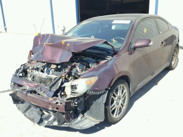 JTKDE167270199696 - 2007 TOYOTA SCION TC 紫色 照片 2