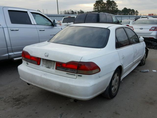 1HGCG16521A031815 - 2001 HONDA ACCORD EX WHITE photo 4