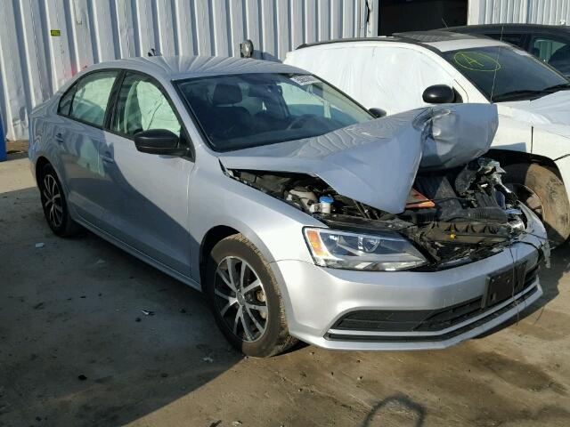 3VWD67AJ1GM224799 - 2016 VOLKSWAGEN JETTA SE SILVER photo 1