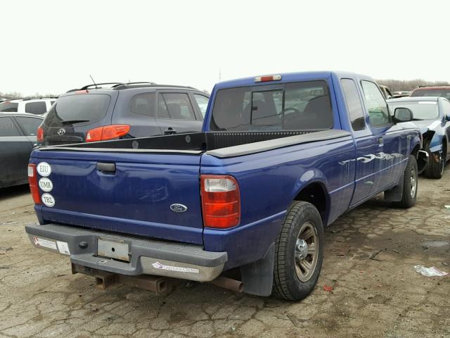 1FTYR44E83PA02581 - 2003 FORD RANGER SUP PURPLE photo 4