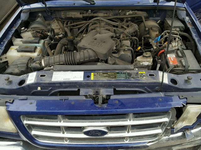 1FTYR44E83PA02581 - 2003 FORD RANGER SUP PURPLE photo 7