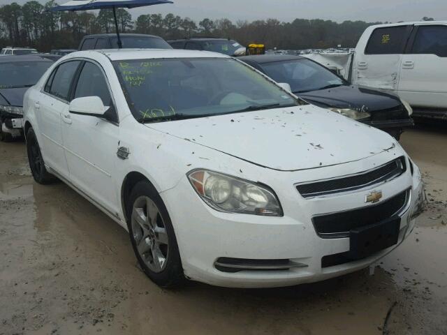 1G1ZC5EB2AF129368 - 2010 CHEVROLET MALIBU 1LT WHITE photo 1