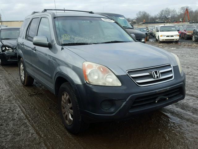 SHSRD77846U413235 - 2006 HONDA CR-V EX SILVER photo 1