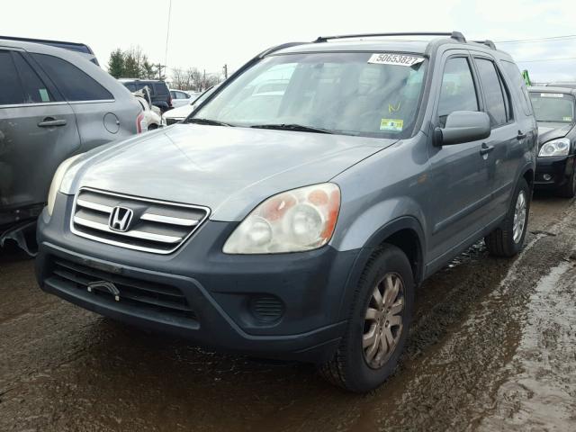 SHSRD77846U413235 - 2006 HONDA CR-V EX ვერცხლისფერი ფოტო 2