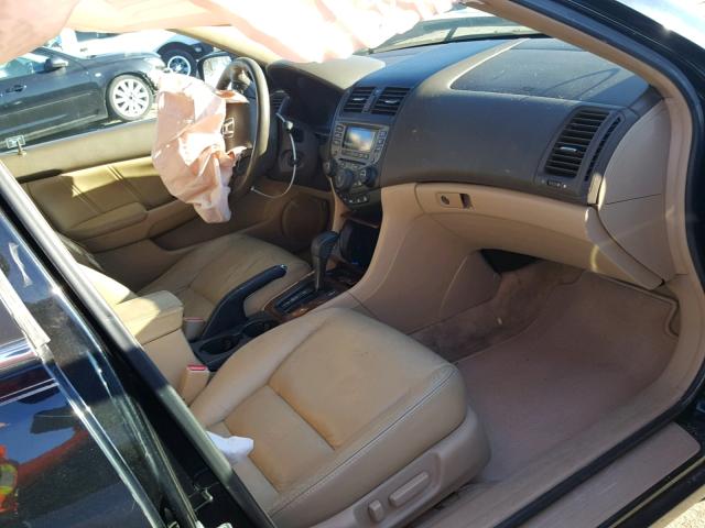 1HGCM66597A002519 - 2007 HONDA ACCORD EX BLACK photo 5