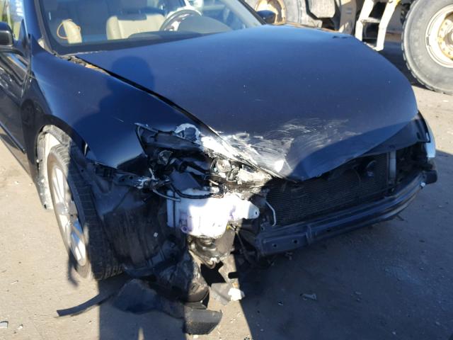 1HGCM66597A002519 - 2007 HONDA ACCORD EX BLACK photo 9