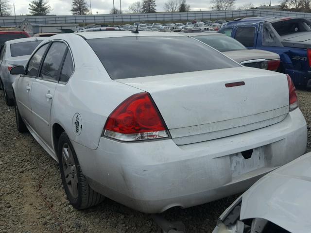 2G1WG5E30C1320507 - 2012 CHEVROLET IMPALA LT WHITE photo 3