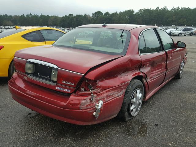 1G4HR54K83U257904 - 2003 BUICK LESABRE LI RED photo 4